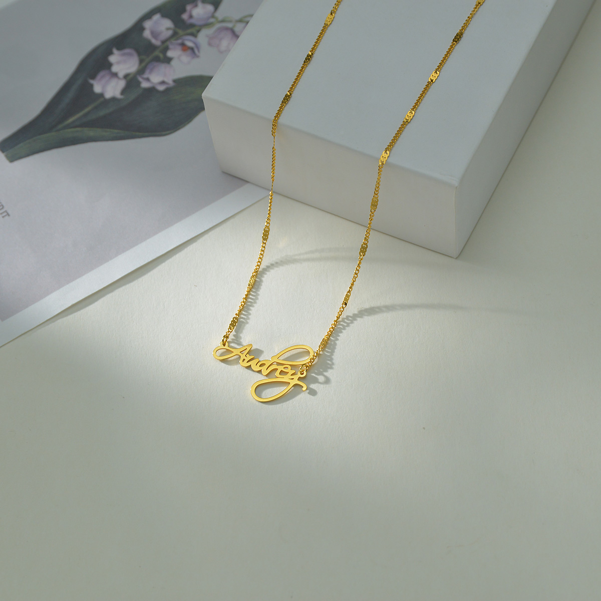 Atoztide Tùy Chỉnh Thời Trang  - đánh giá và giá Birth Flower Necklace